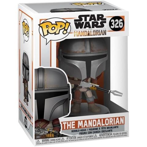 Figurine Funko Pop! - N°326 - Star Wars Mandalorian - Mandalorien